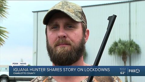 Iguana hunter who prompted school lock down in Charlotte County speaks out