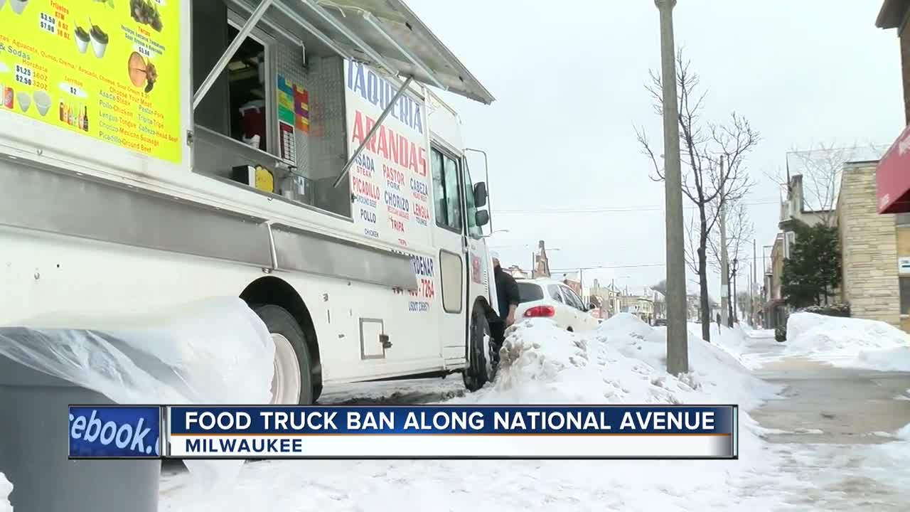 Common Council bans food trucks on busy stretch of National Avenue