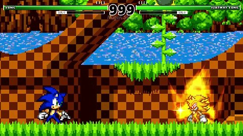 Sonic & Shadow VS Fleetway Sonic & Dark Sonic I Sonic Battle Rematch