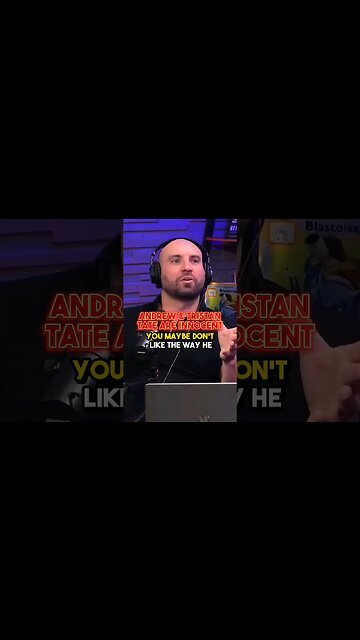 Andrew & Tristan Are Innocent. #shorts #tatebrothers