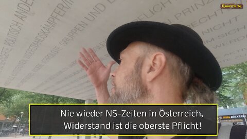 Nie wieder NS-Zeiten in Österreich, Widerstand ist die oberste Pflicht!