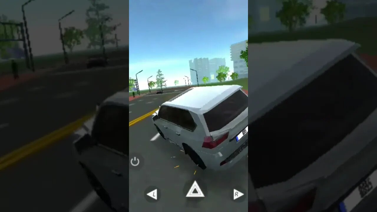 Lexus Accident On Overbrige😱| CAR SIMULATOR 2 | #black #shorts #ytshorts #scopin #lexus