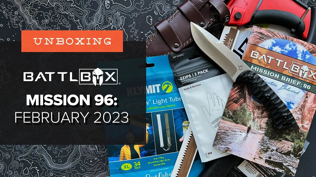 Outdoor Gear I Haven't Seen! - Unboxing Battlbox Mission 96 - Pro Plus - February 2023