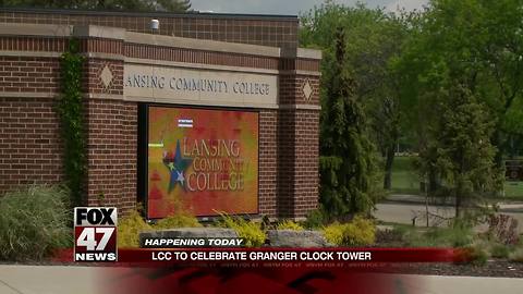 Lansing Community College to dedicate Granger Clock Tower