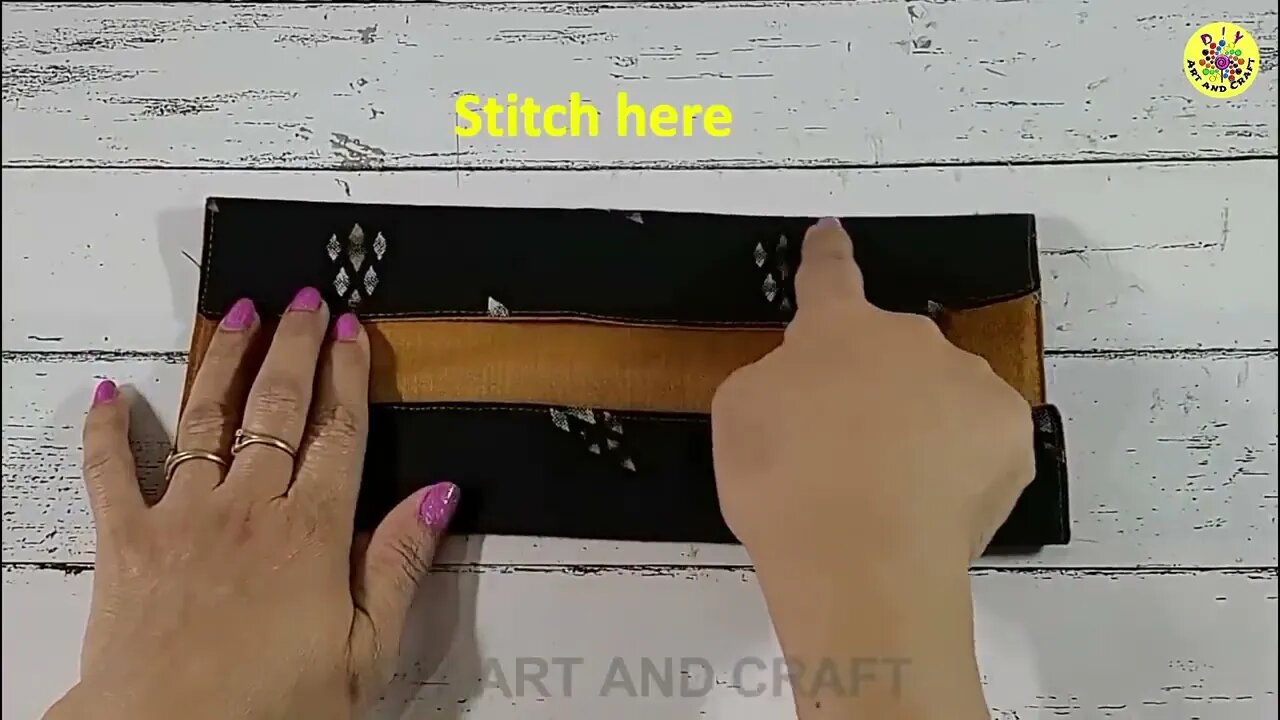 Easy Technique To Make This Cute Hand Bag At Home