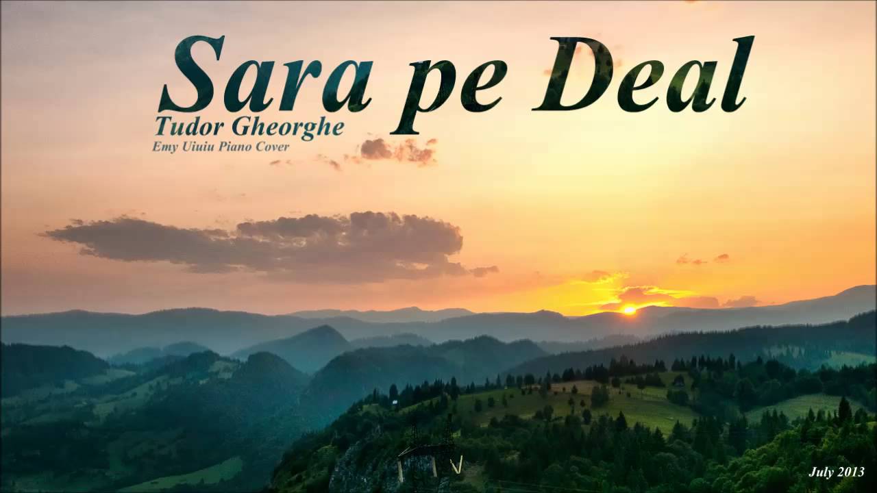 Tudor Gheorghe - Sara pe Deal de Mihai Eminescu