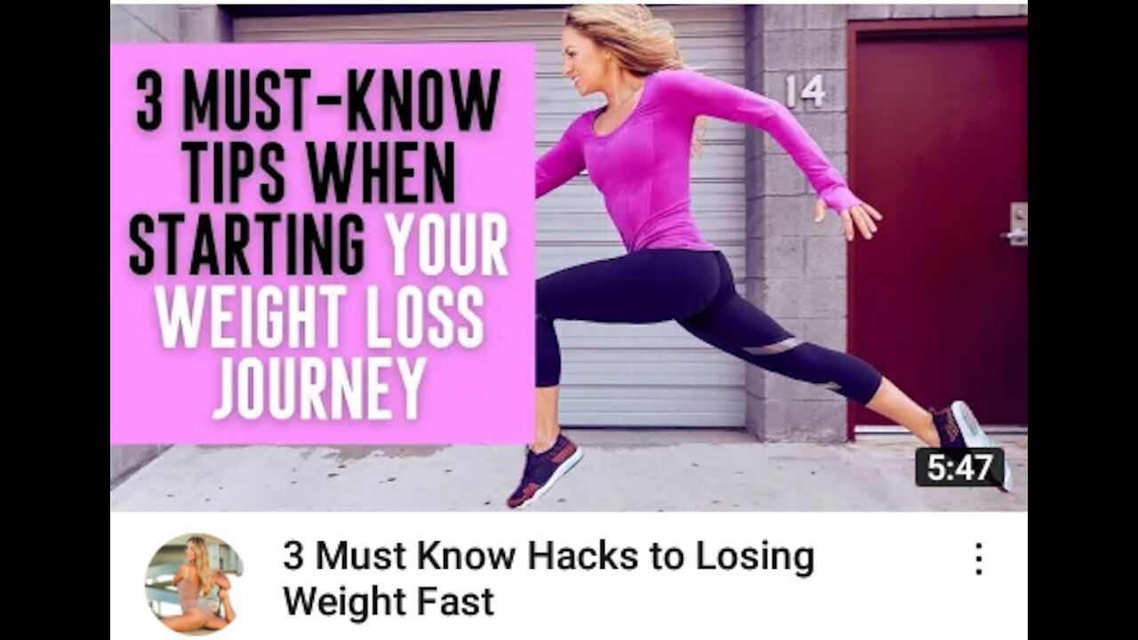 Losing weight Tricks