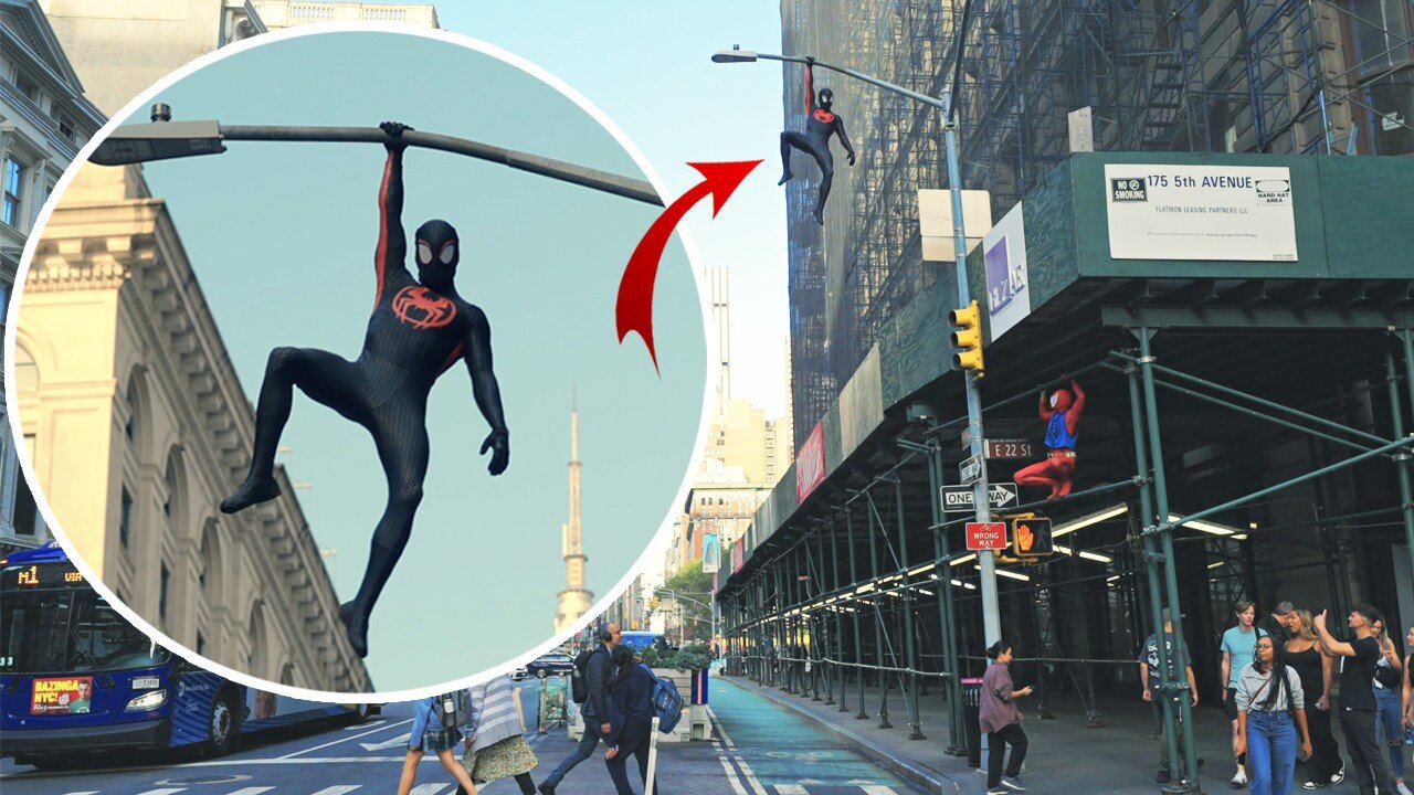 Spider-Man In Real Life Prank!.