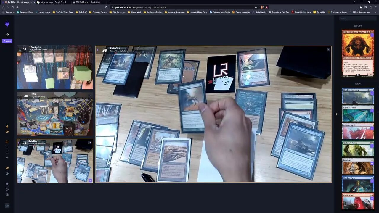 MTG Tourney Part 3 - Continuing Tourney - Magic the Gathering