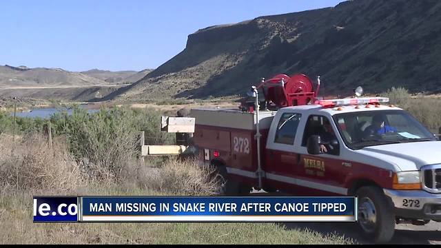 Update: Man still missing in Snake River