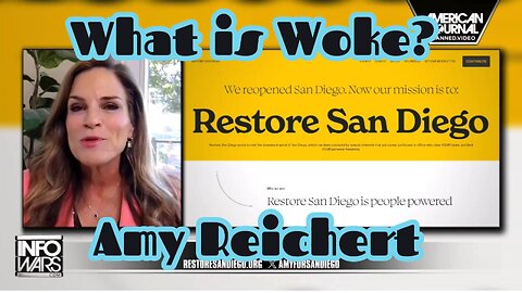 Interview with San Diego Patriot Amy Reichert on the Woke Mind virus.