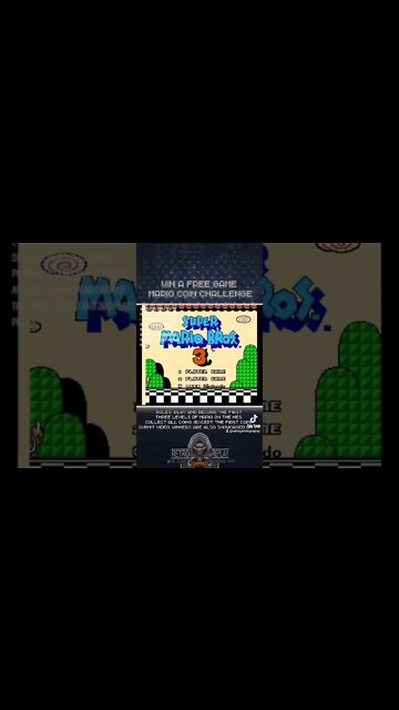 #contest #freegame #mariochallenge #supermariobros #nintendo #NES