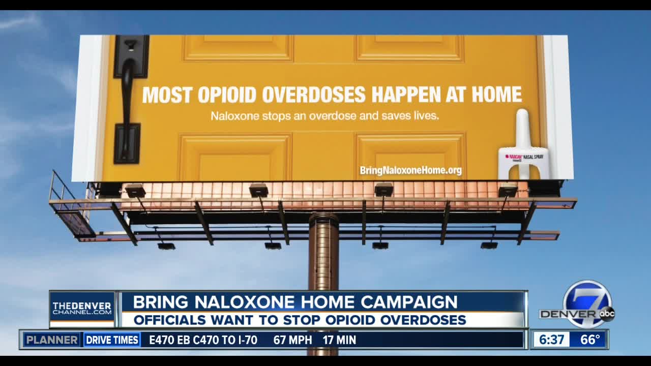 New campaign: Bring naloxone home with you