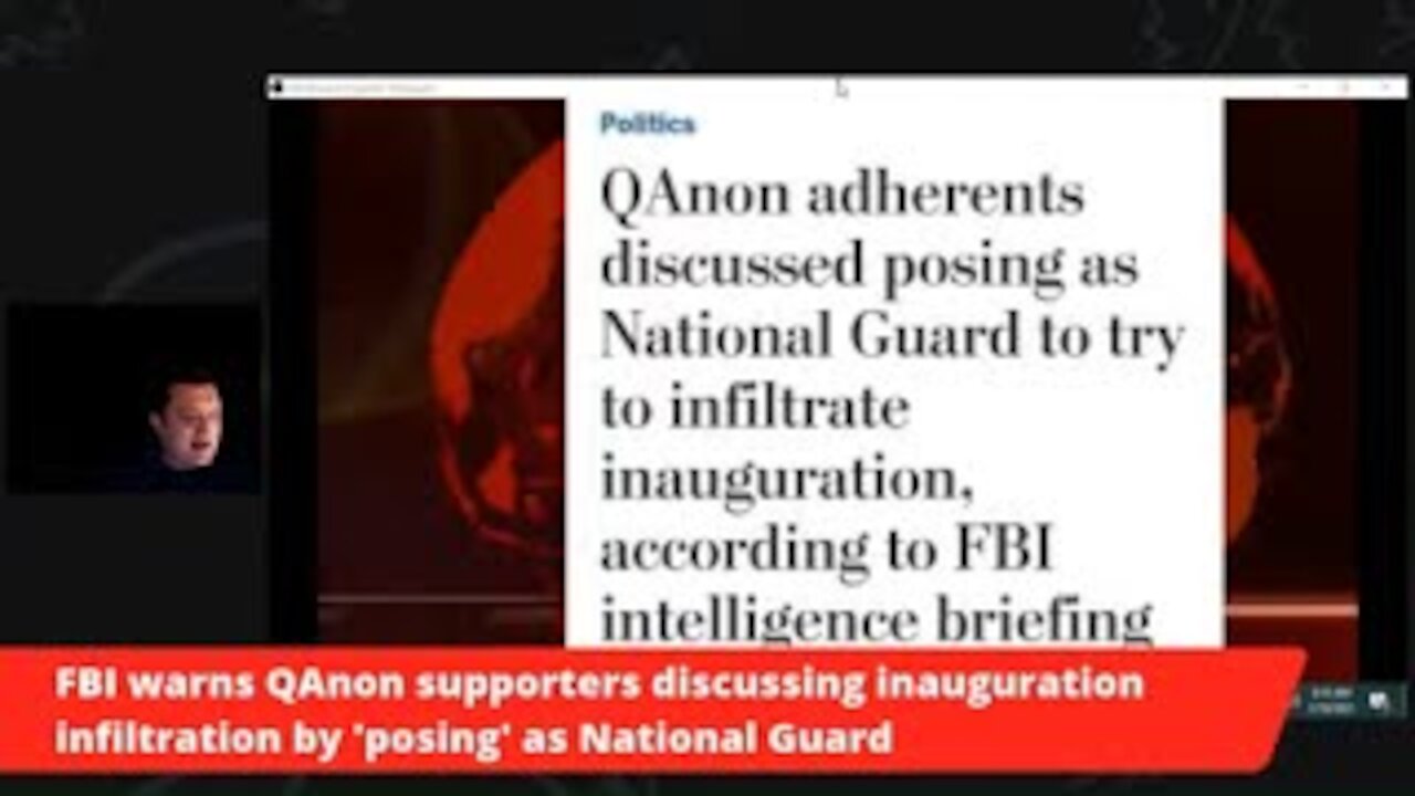 FBI warns QAnon Supporters Discussing Inauguration Infiltration by 'Posing' as National Guard