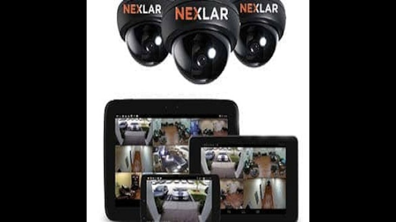 Nexlar Security 4 megapixel 2k Security camera System - When Details Matter