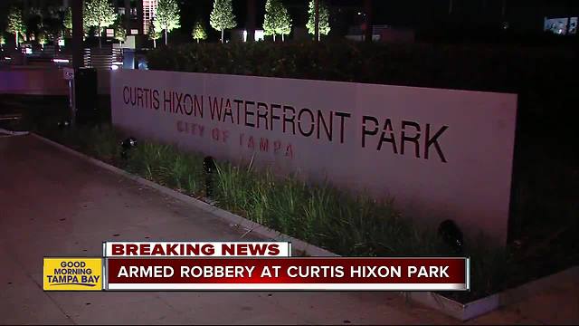 Detectives investigating armed robbery in Tampa's Curtis Hixon Waterfront Park