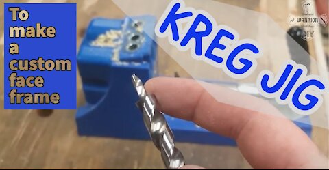 How to build a custom cabinet DIY - kreg jig - waterproof cabinet (Part 1)