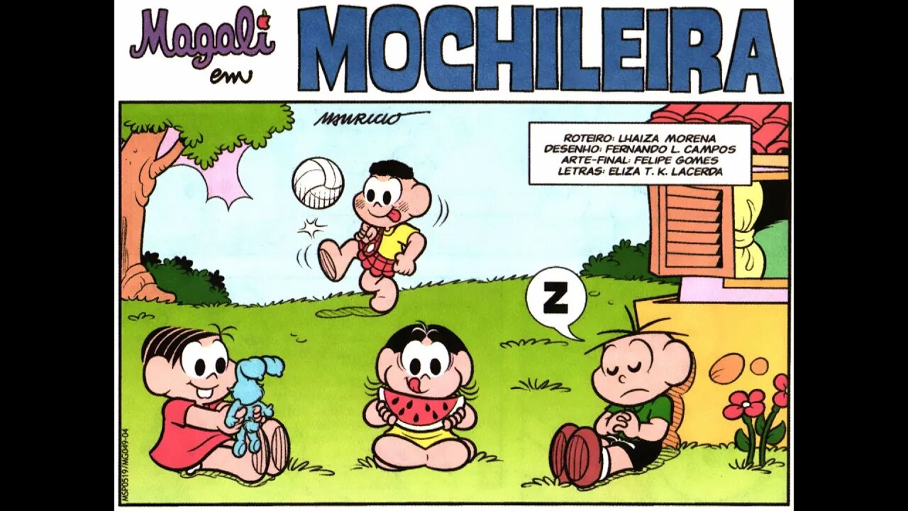 Magali em-Mochileira | Gibis do Rapha 2