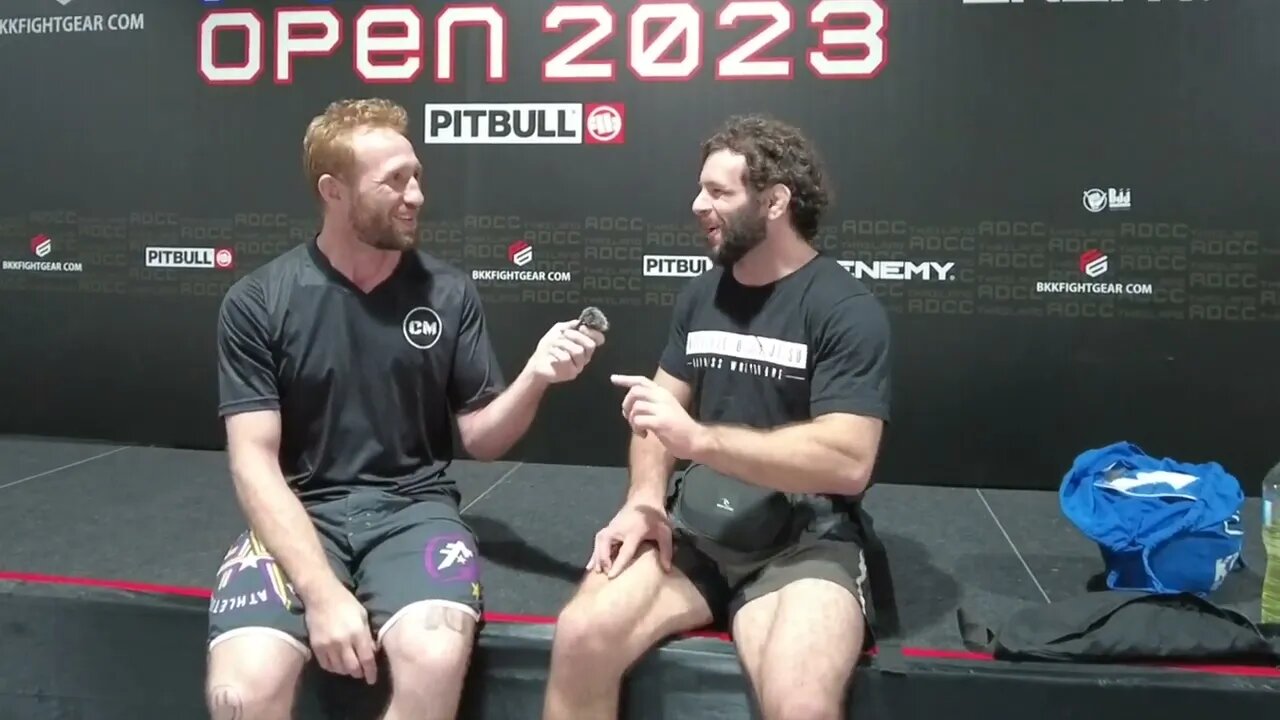 Interview with Robert "Degle" Diggle at the ADCC Phuket Thailand Competition