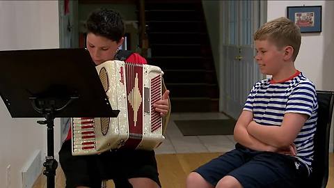 Young boy writes special book for his high-flying friend