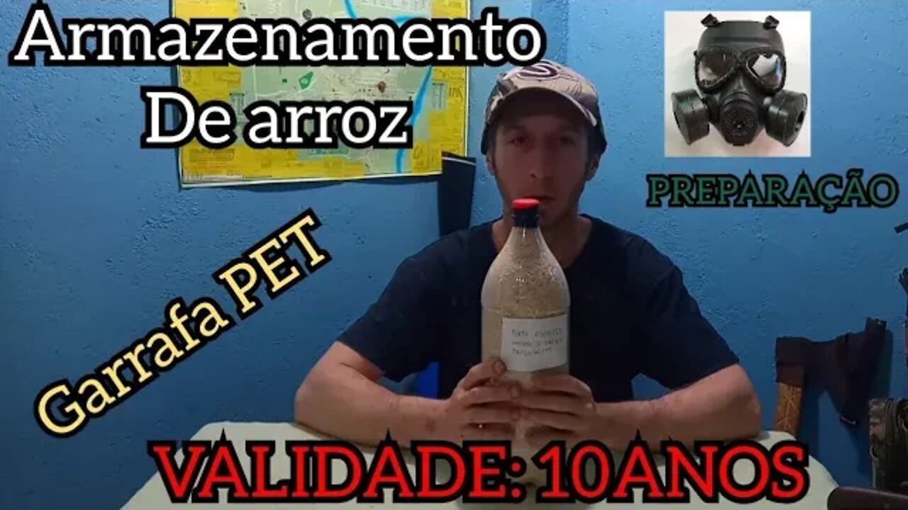 Como Armazenar Arroz em Garrafas PET (10 anos validade)