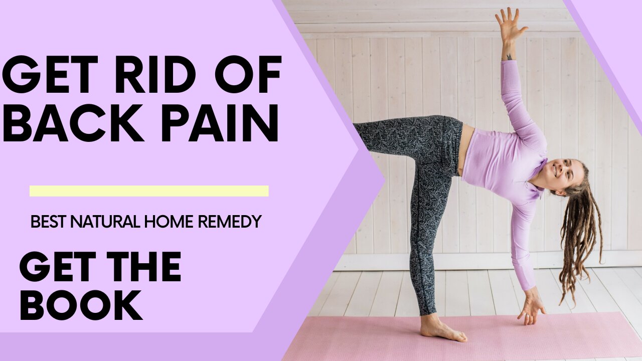 Best home remedy for permanently get rid of back pain.