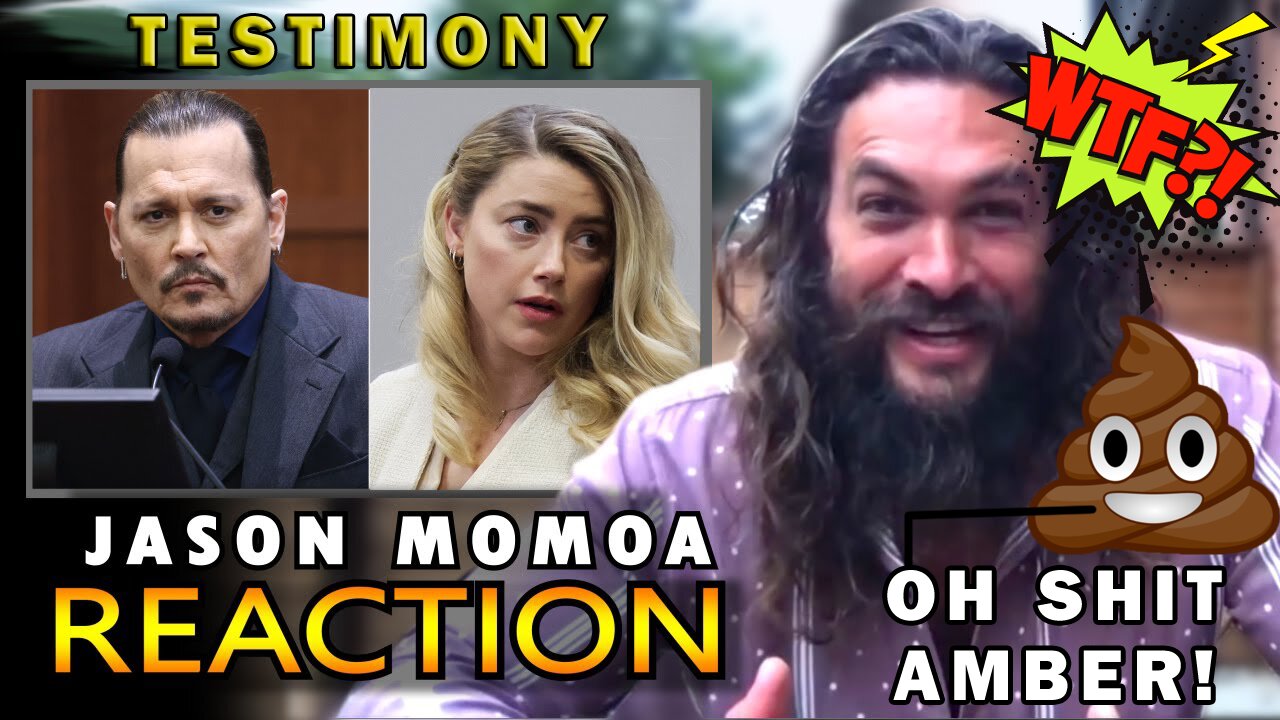 JASON MAMOA AND HIS HILARIOUS TESTIMONY AT JOHNNY DEPP X AMBER HEARD TRIAL ( ENG - PTBR )