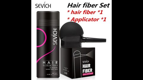 Keratin Hair Fiber Applicator Hair Building Fiber Spray Pump Styling Color Powder Extension