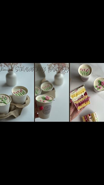 Cake to go«КЛУБНИЧНАЯ ФАНТАЗИЯ» 🍓