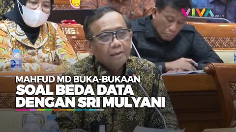 [FULL] Klarifikasi Mahfud MD Soal Beda Data dengan Menkeu