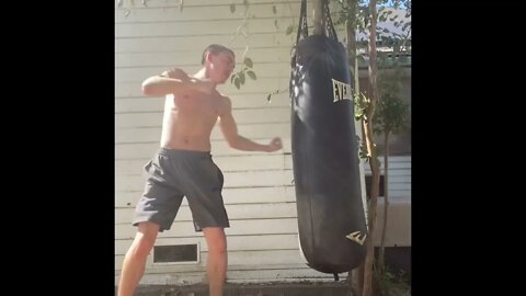 Beginner On HeavyBag