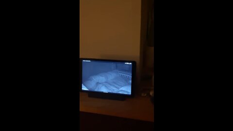 Ghost caught on baby monitor !!