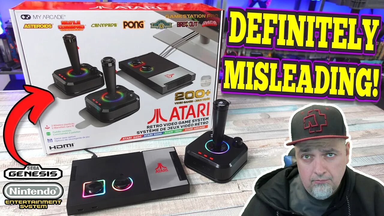 This Is Misleading... The Atari GameStation Pro Not Quite As Advertised!