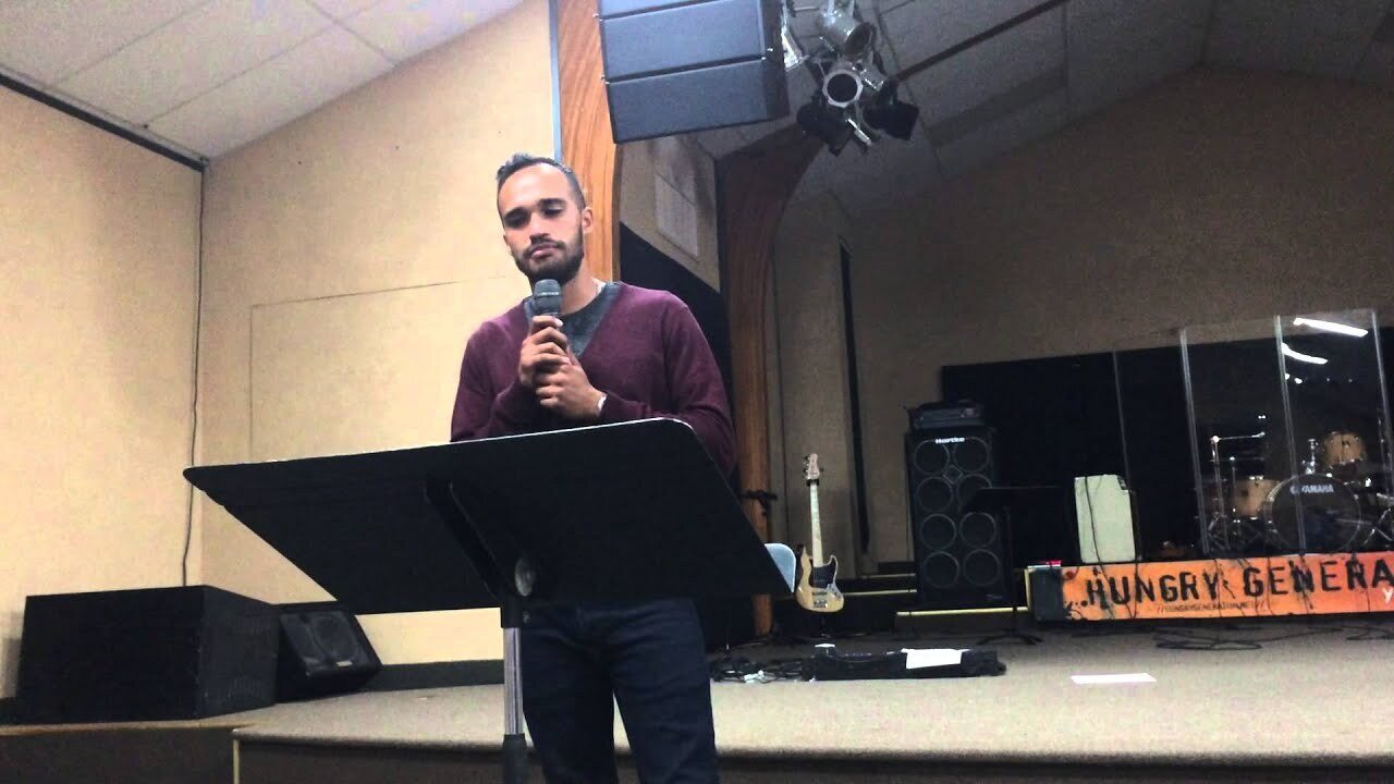 Eder sharing message on Night Prayer