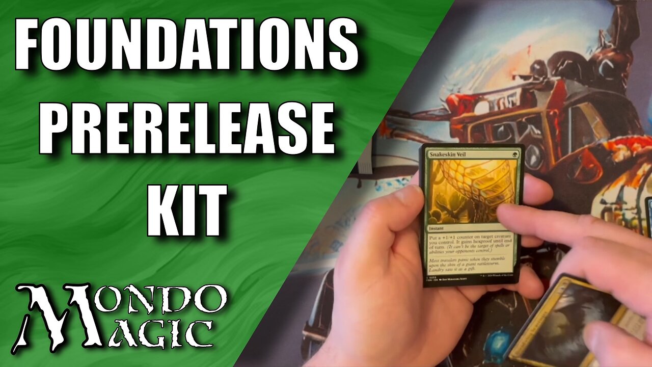 Prerelease Kits For MtG Foundations : Mondo Magic