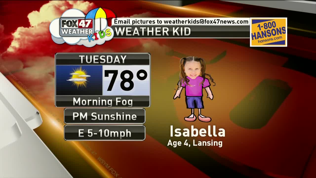 Weather Kid - Isabella