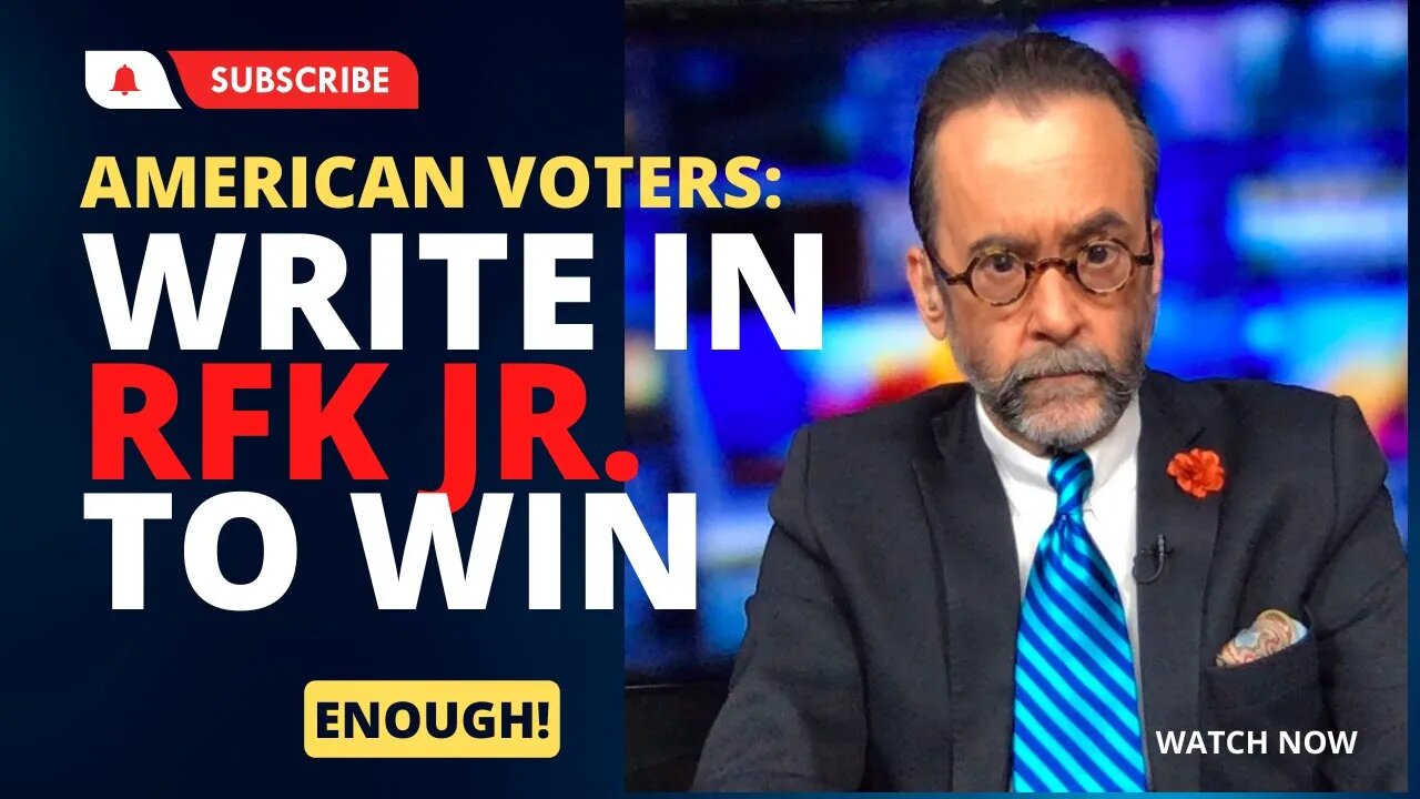 Write In RFK Jr No Matter What