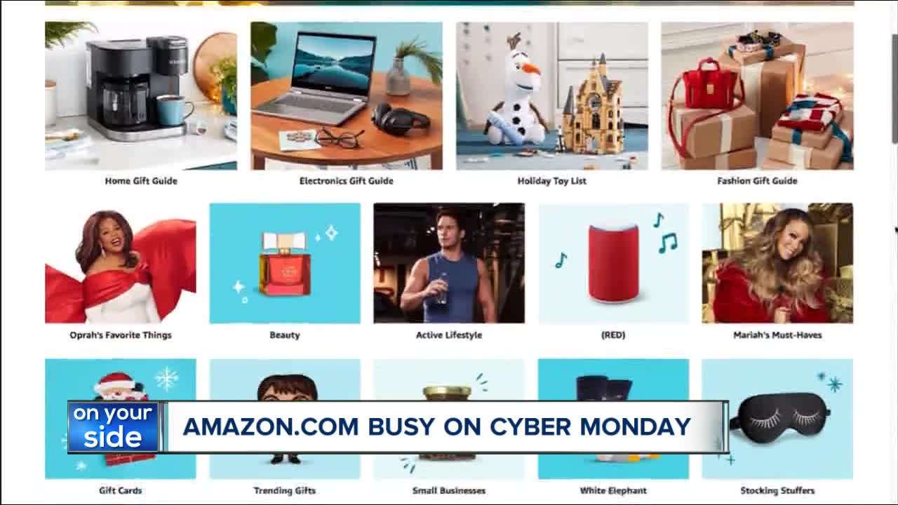 Amazon cyber Monday top sellers