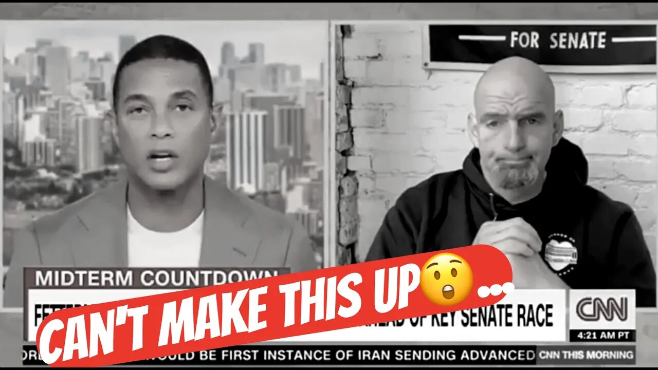 (Painful to Watch!!) CNN Don Lemon Asking Basic Questions To John Fetterman.