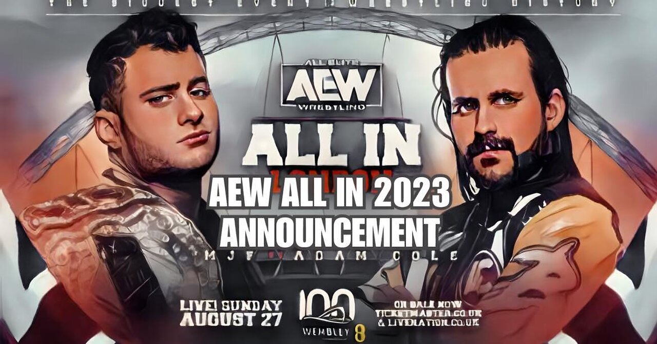 AEW 2023 All In Promotional Announcement