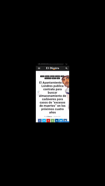 Londres busca almacenamientos por excesos de muertes.