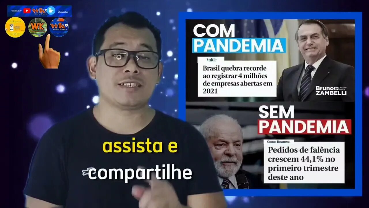 A diferença da economia do governo Bolsonaro para o governo Lula