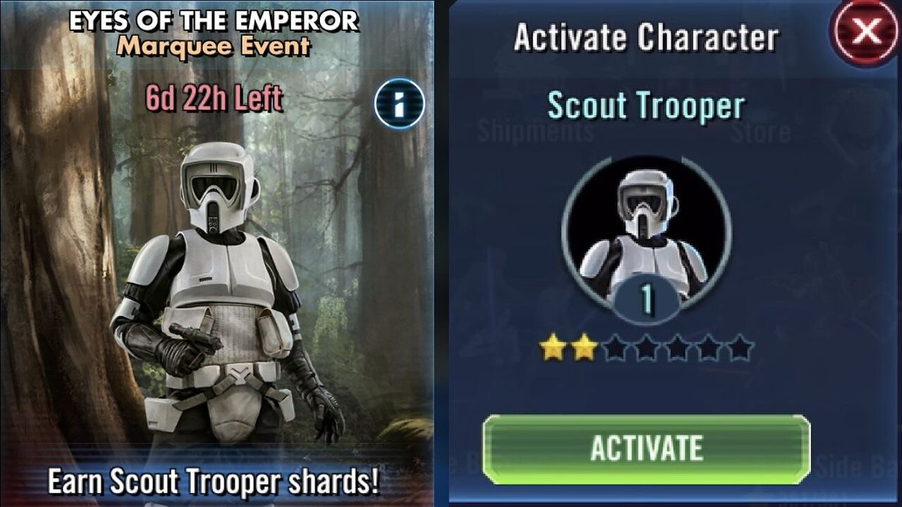 Marquee Event Eyes of the Emperor: Unlocking Scout Trooper | My Basic Play-Through