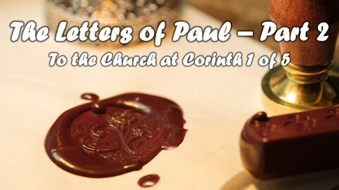 "OnFire Cafe" Paul's Letters to Corinth 1 of 5