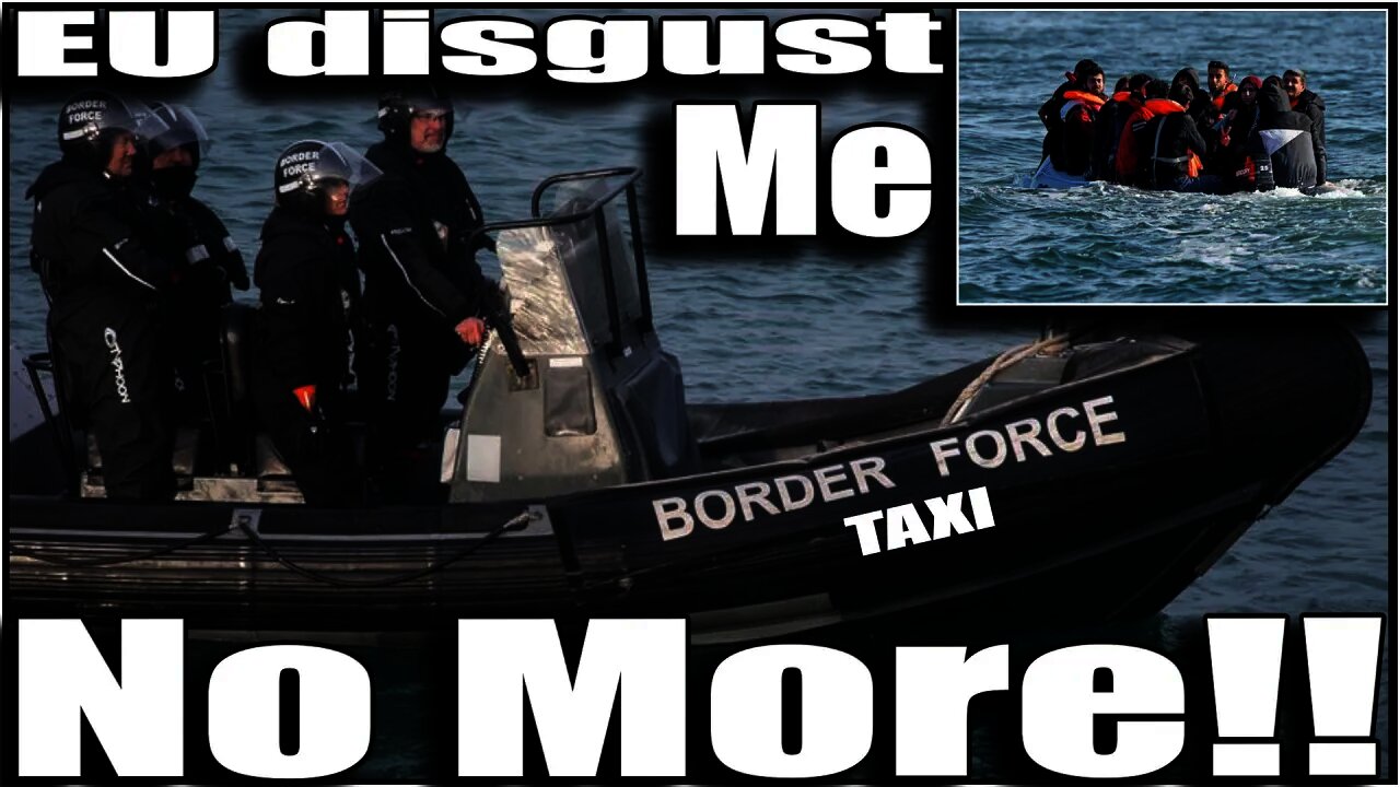 The EU try to force a deal by flooding our border!!
