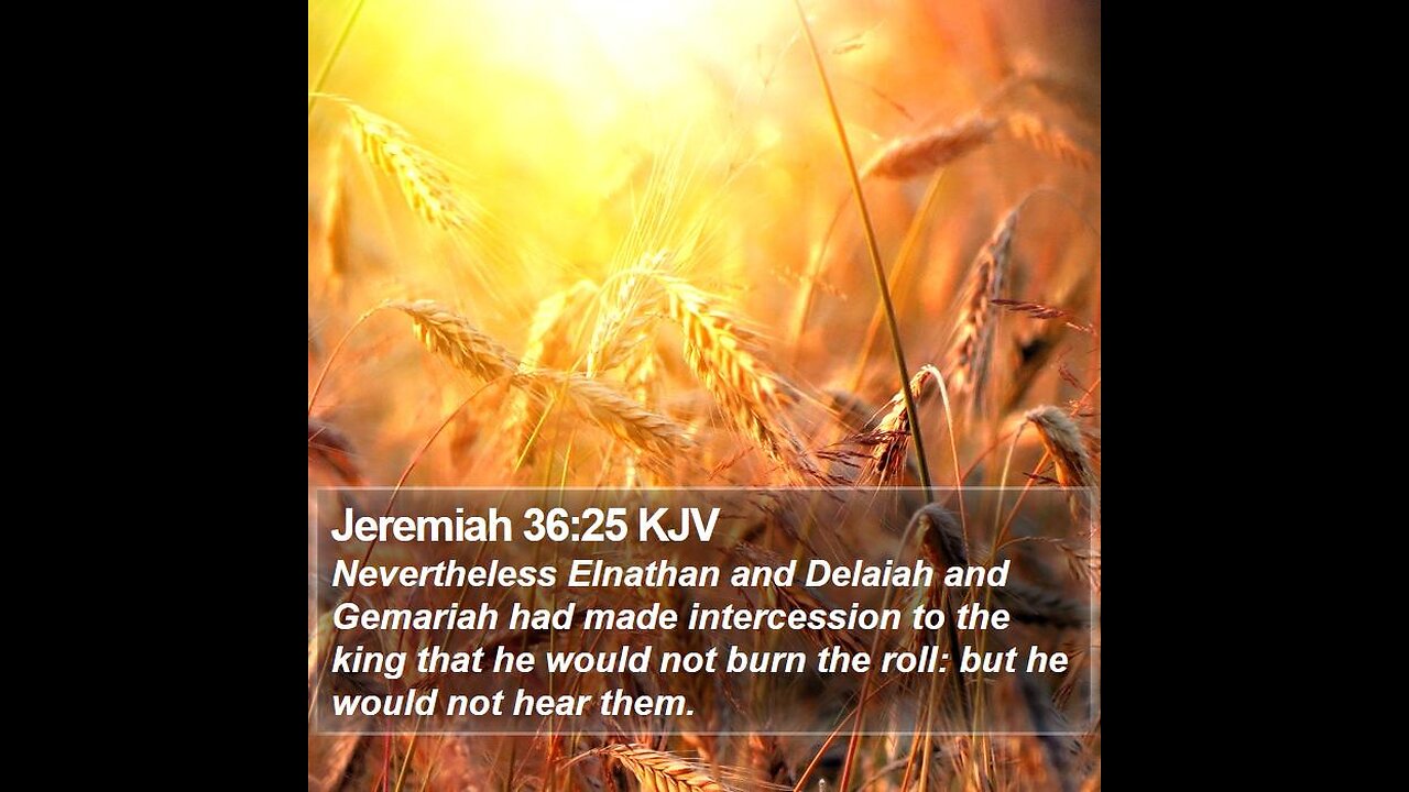 Jeremiah 36