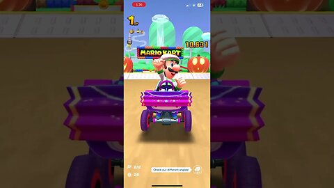 Mario Kart Tour - Luigi (Chef) Gameplay (Battle Tour 2023 Spotlight Shop Reward Driver)