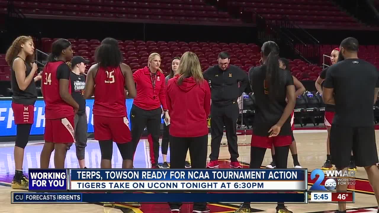 Terps, Towson set for NCAA Tournament