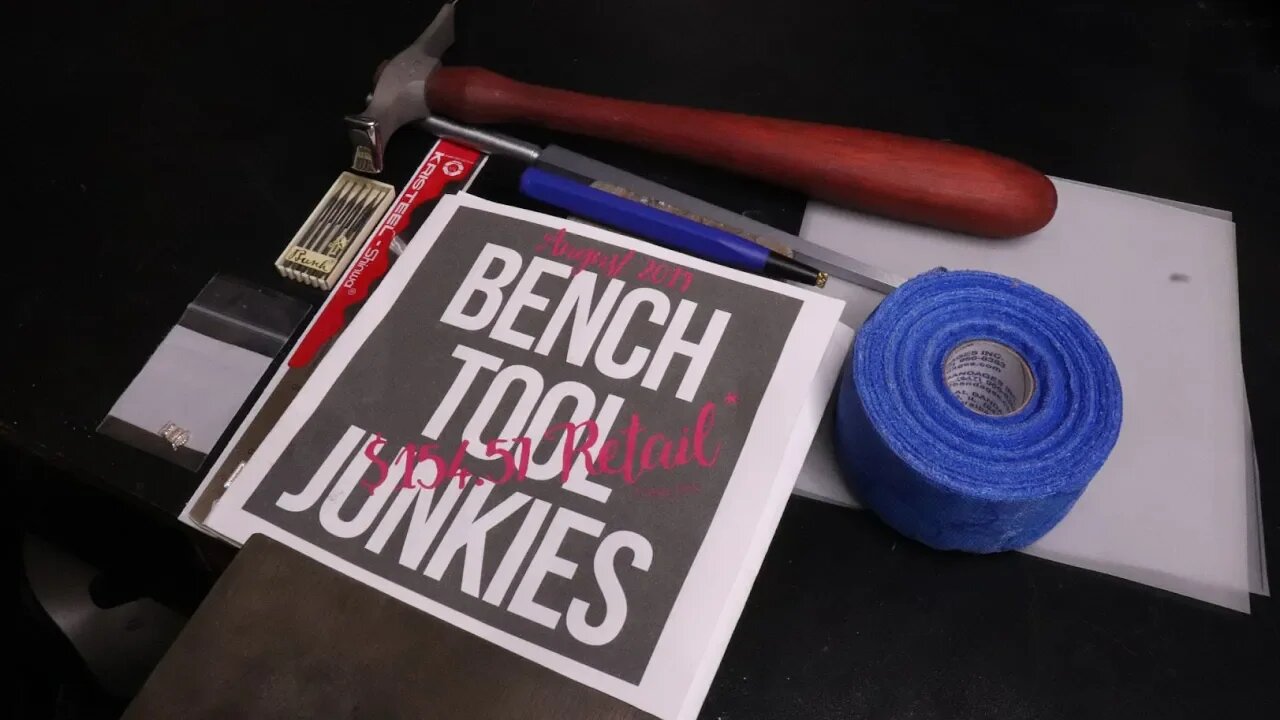 August 2019 Jewelry Tool and Material Subscription Box - Bench Tool Junkies