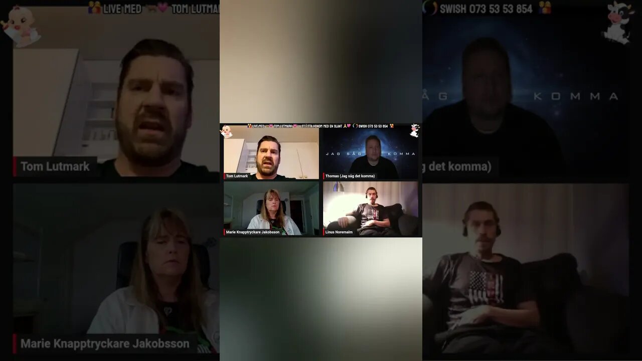Hela liven här: https://www.youtube.com/live/onEKh9aJFqU?feature=share Stötta Tom 073 53 53 854 🙏💗